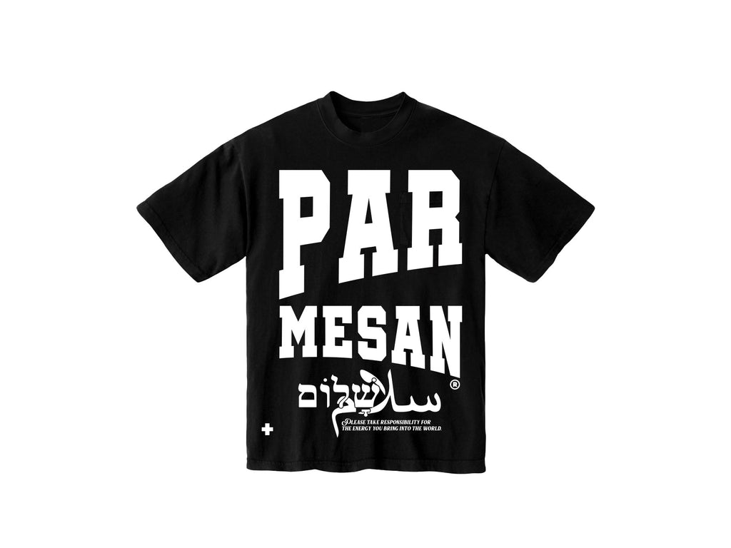 Statement Peace Garment Dye SS Tee (Black)